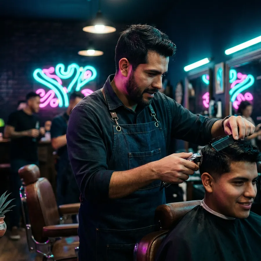 Barbería y salón